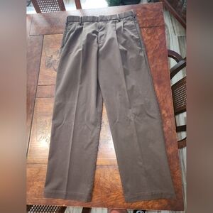 Mens brown 33X30 docker dress pants